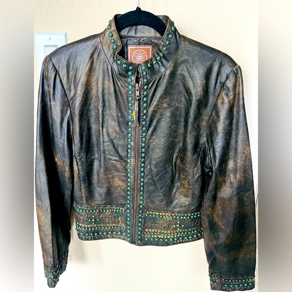 Rusty Nail Leather Jacket - Picture 1 of 10